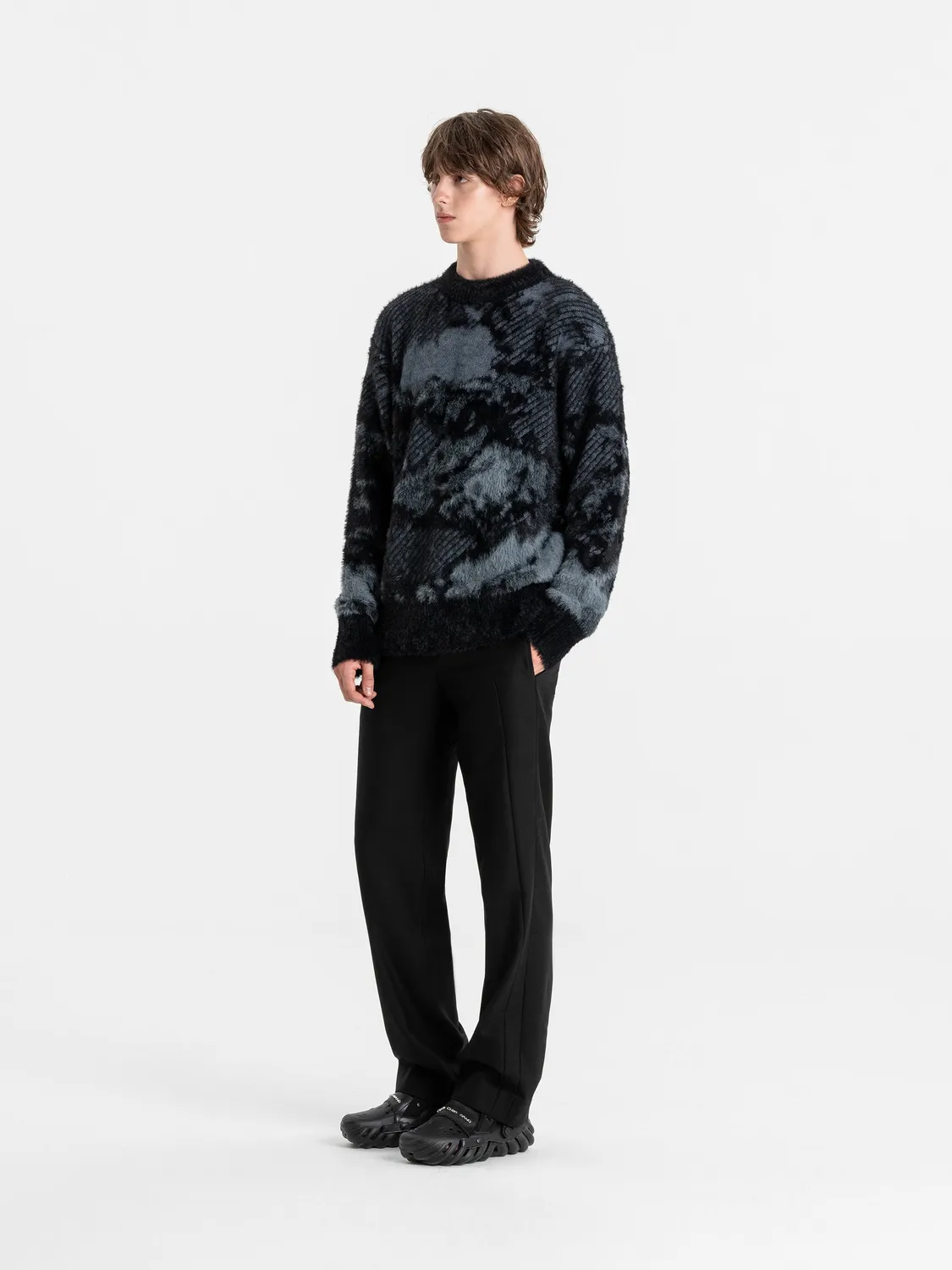 Feng Chen Wang Landscape Painting jumper strik jacquard