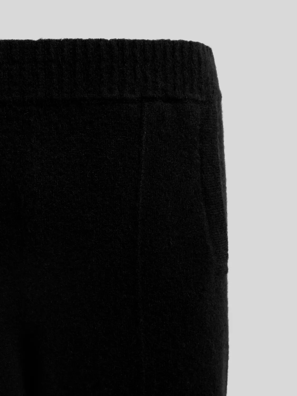 Laneus Cashmere and Silk Trousers bukser sort kashmir