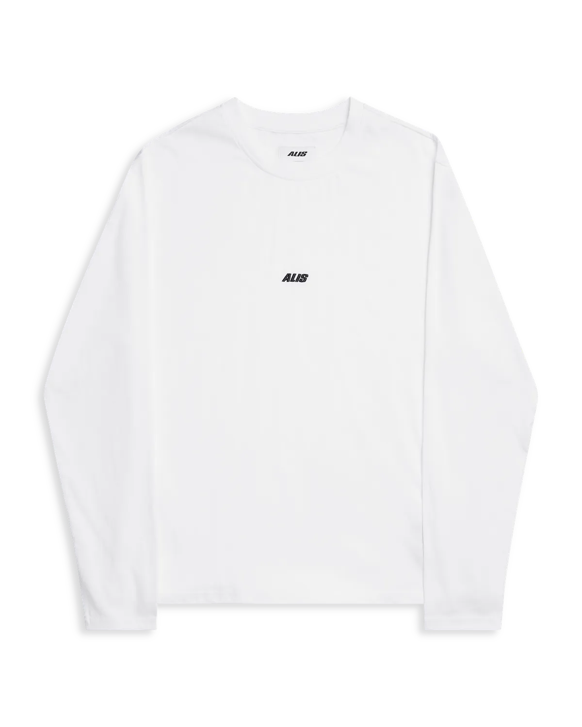 Alis Joshua langærmet t-shirt hvid bomuld