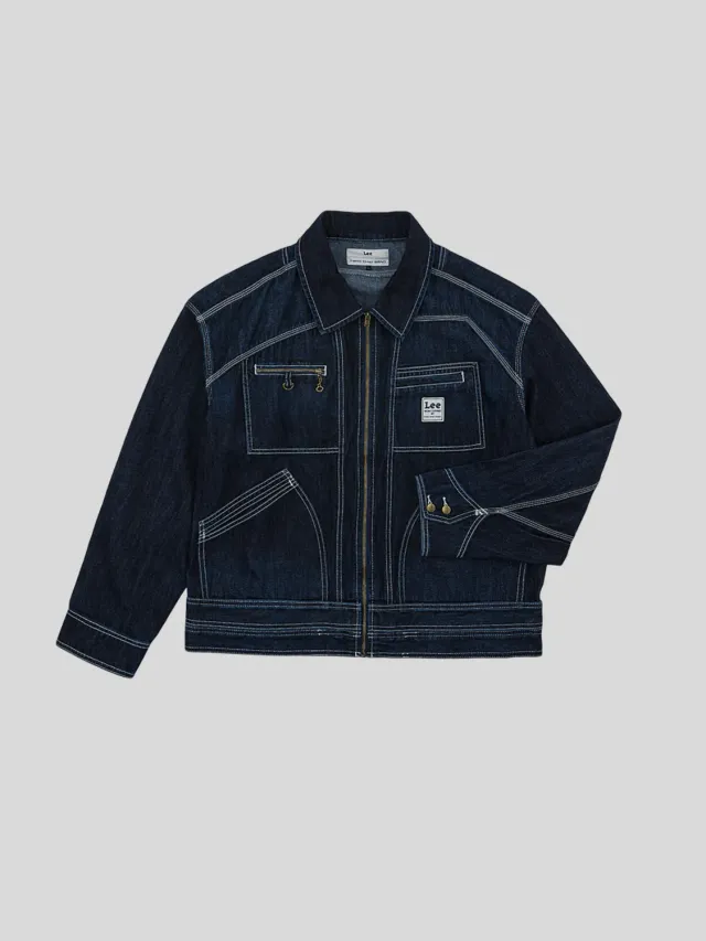 Lee x Feng Chen Wang workwear denimjakke herre