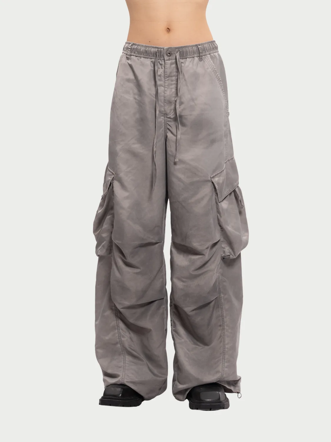 Feng Chen Wang Sandwashed cargo bukser nylon