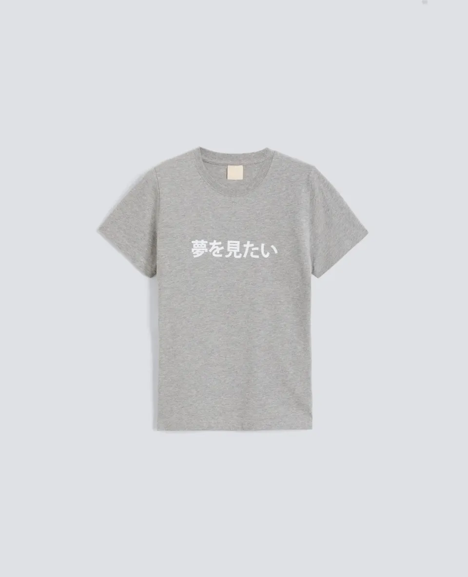 Aspesi Capsule AA T-shirt meleret dream print