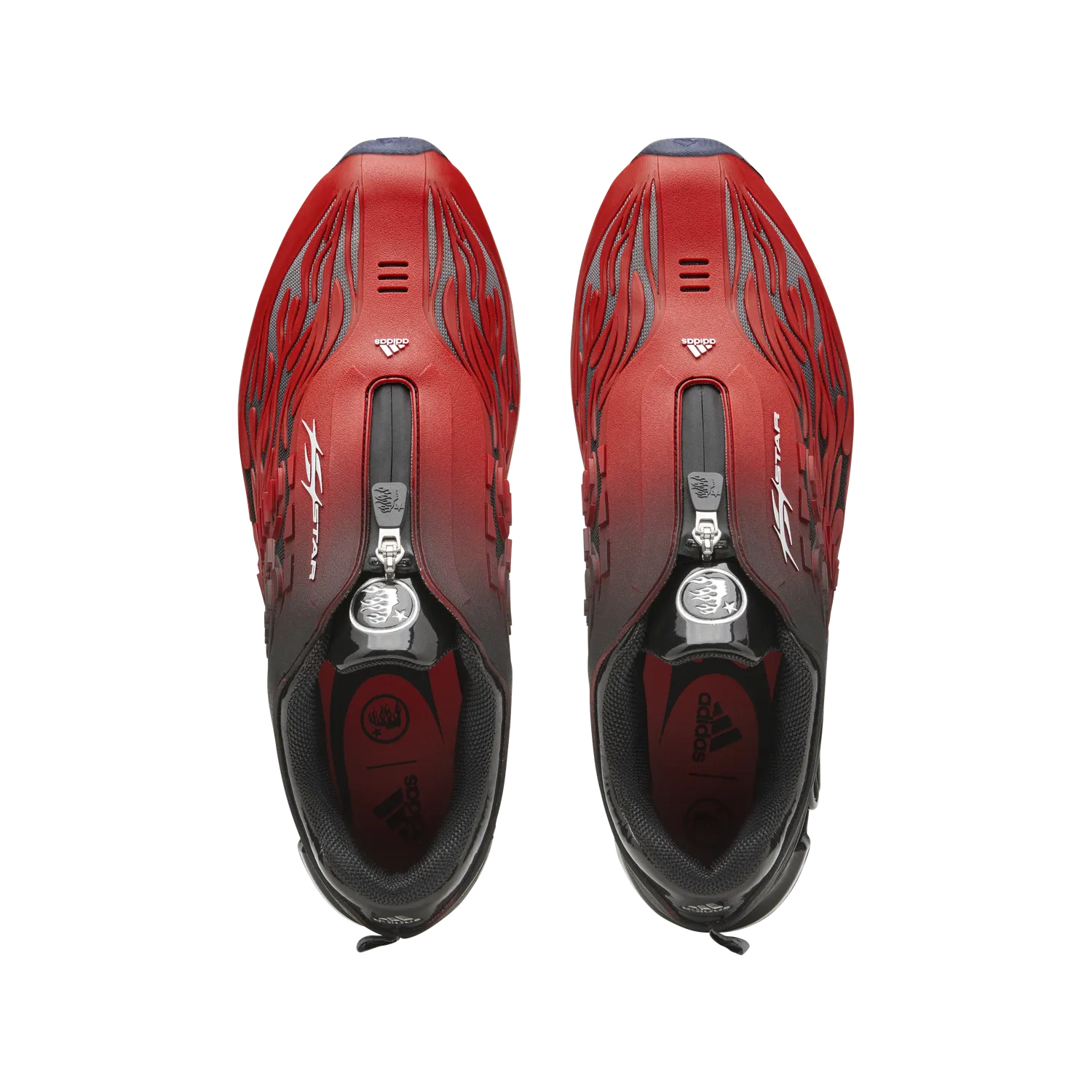 Hellstar Megaride S2 sneakers sort rød gradient str 35-48