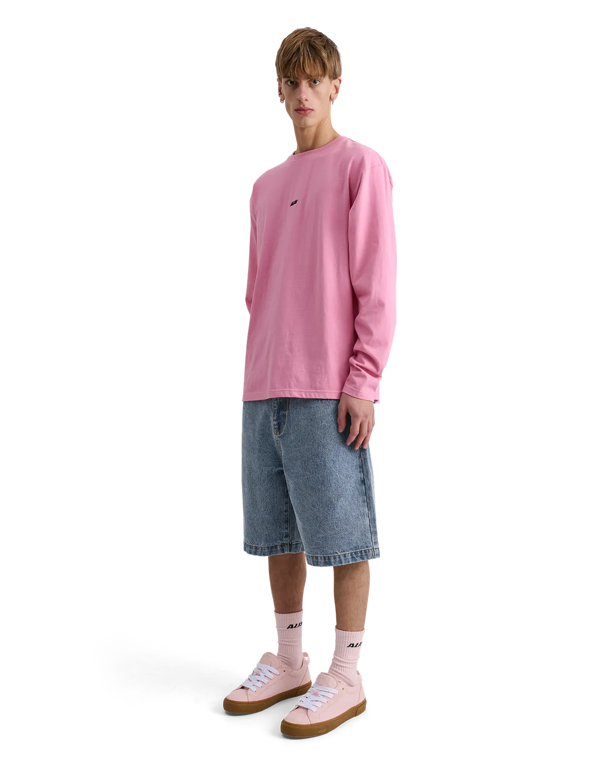 Alis Calis Regular Fit denimshorts lyseblå bomuld