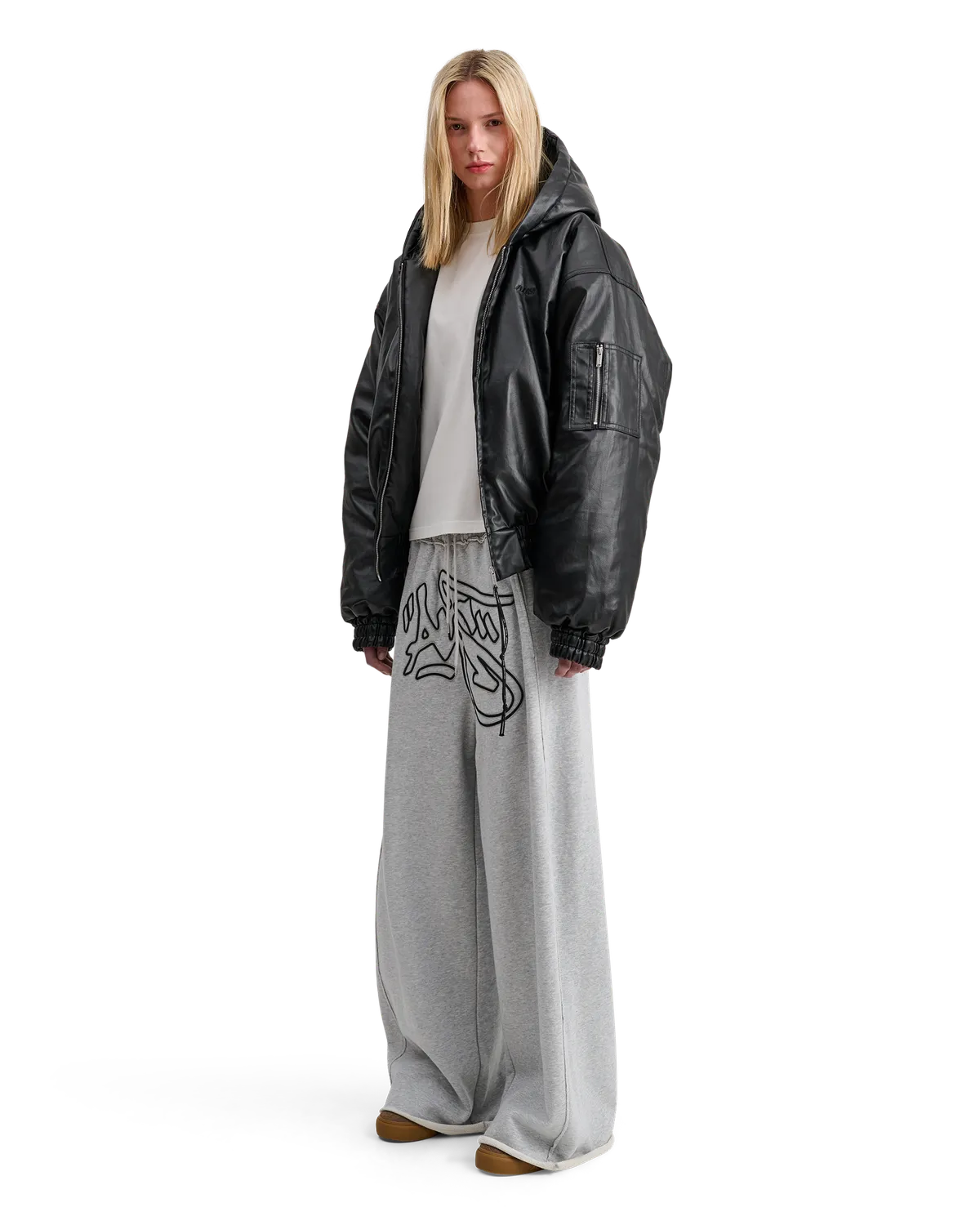 Alis Mikheil sweatpants Grey Melange vide