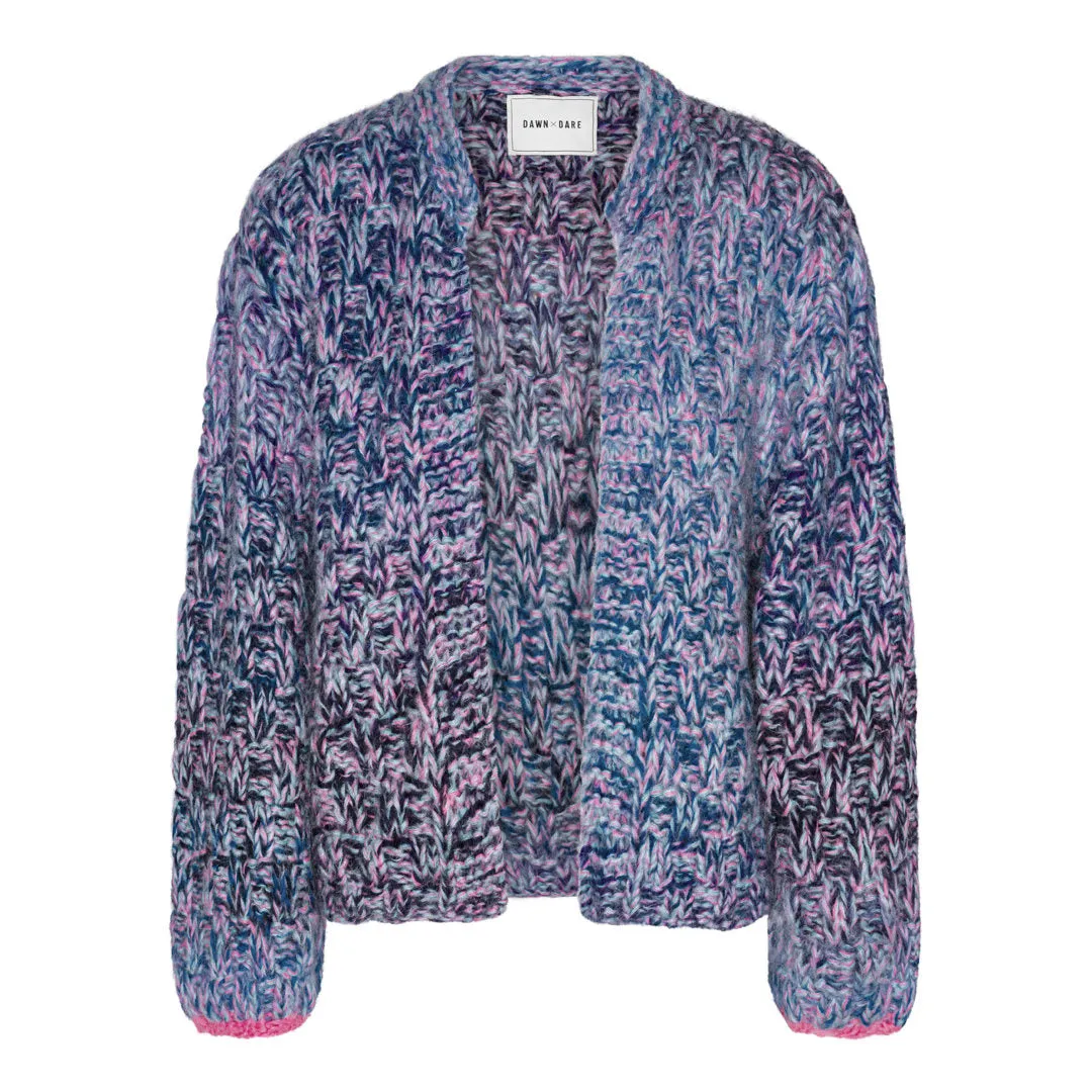DAWNXDARE ARIEL cardigan 860 fuchsia alpaka