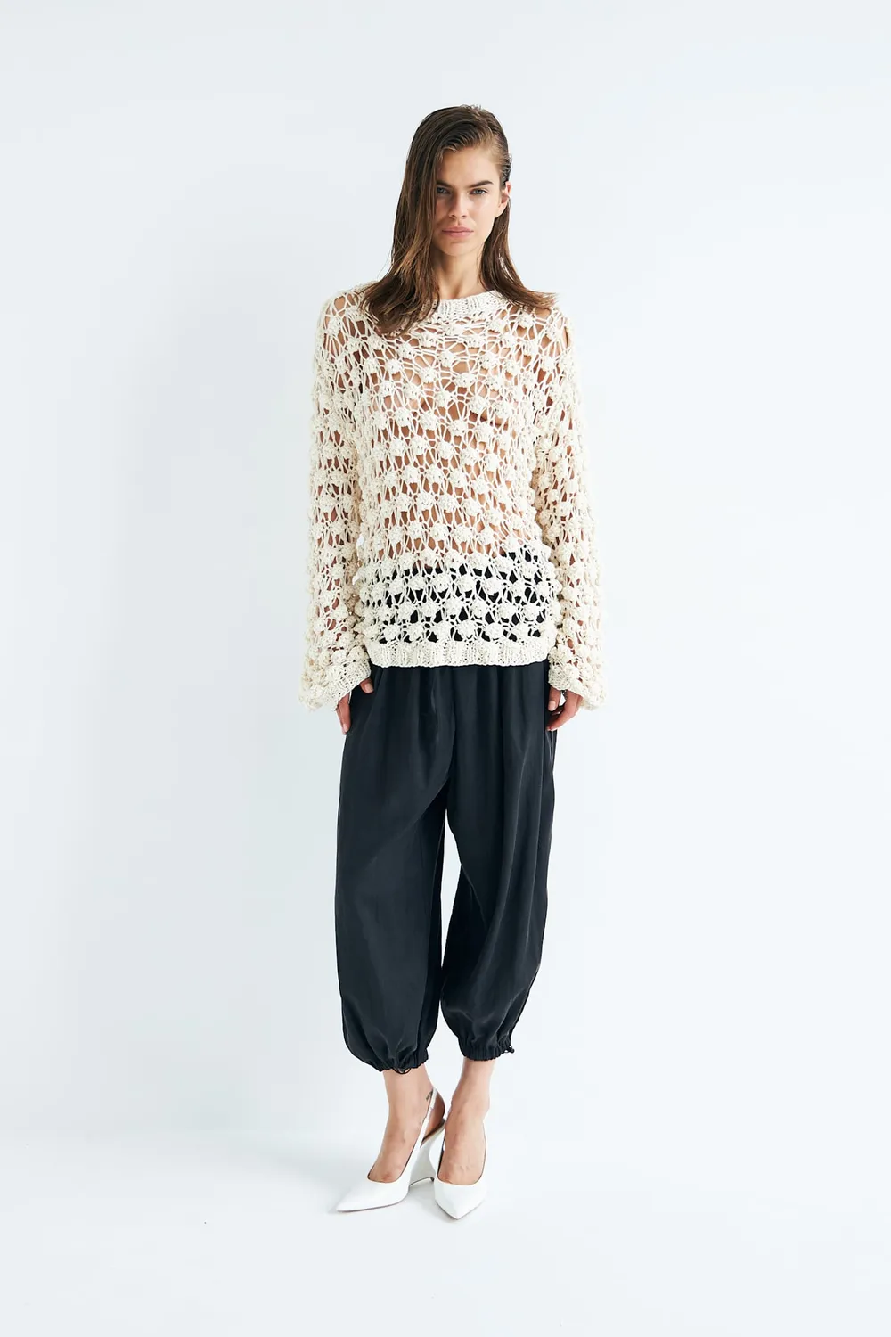DAWNXDARE Beauty 110 Kit sweater hæklet