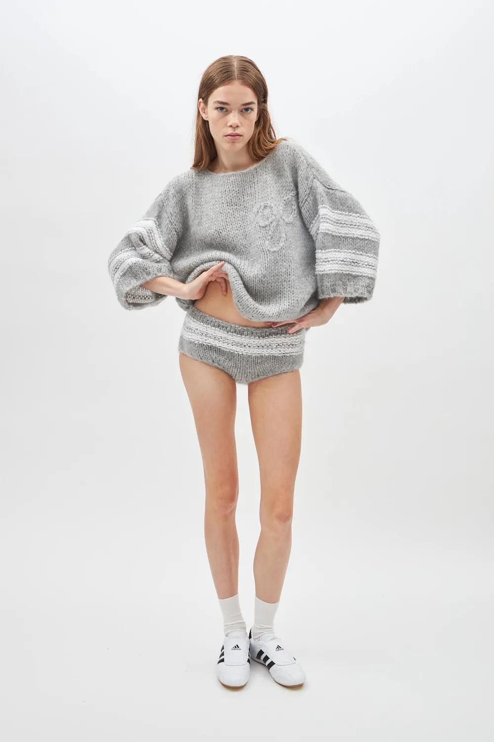 DAWNXDARE Elvina Sport pullover strik 190 cloud chunky