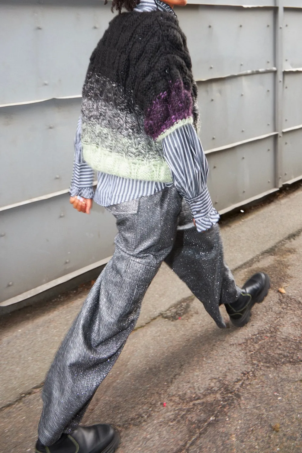 DAWNxDARE Kass bukser 191 charcoal glitter