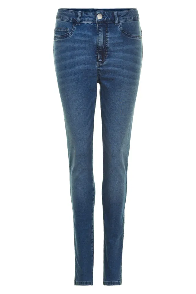 IN FRONT Lizbeth denim leggings stræk 5 lommer
