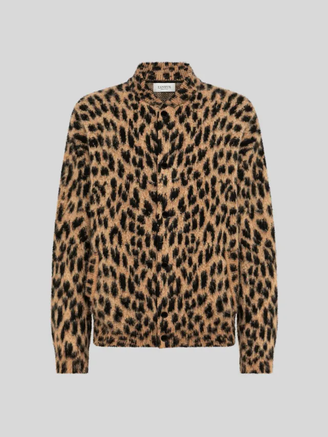Laneus Brushed Spotted Boxy Bomber bomberjakke