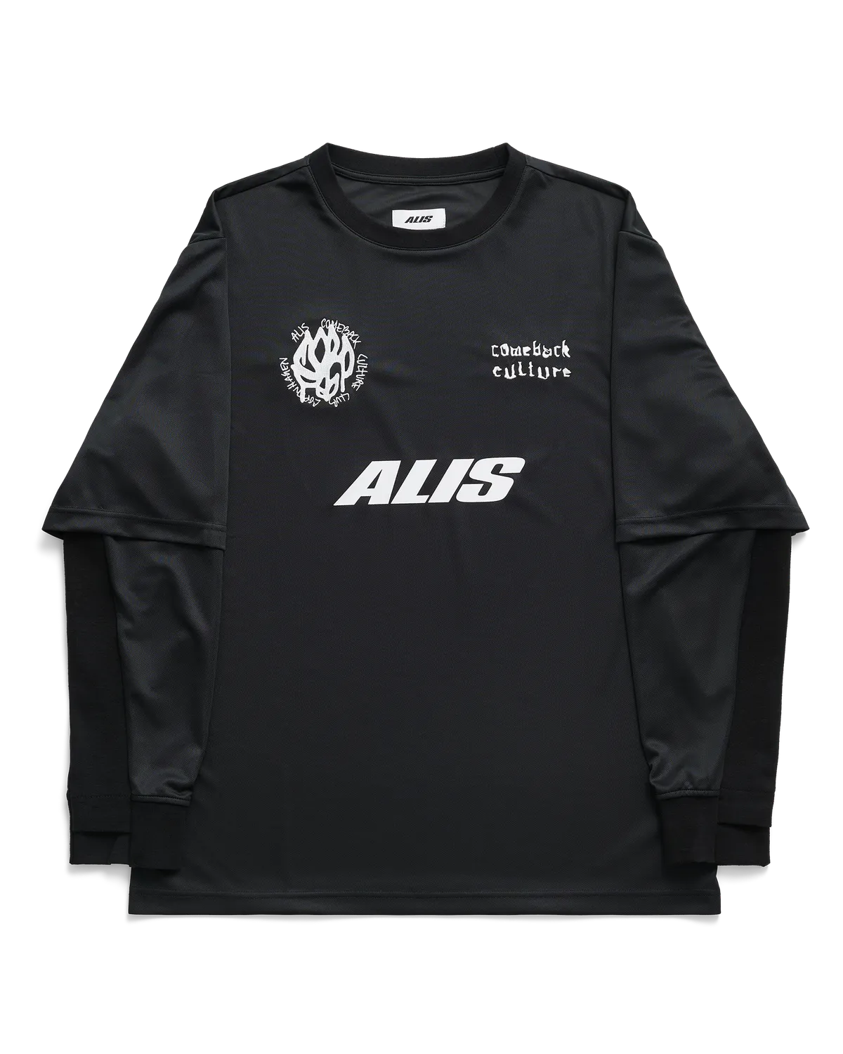 Alis Comeback Club 2-lags jersey Sort