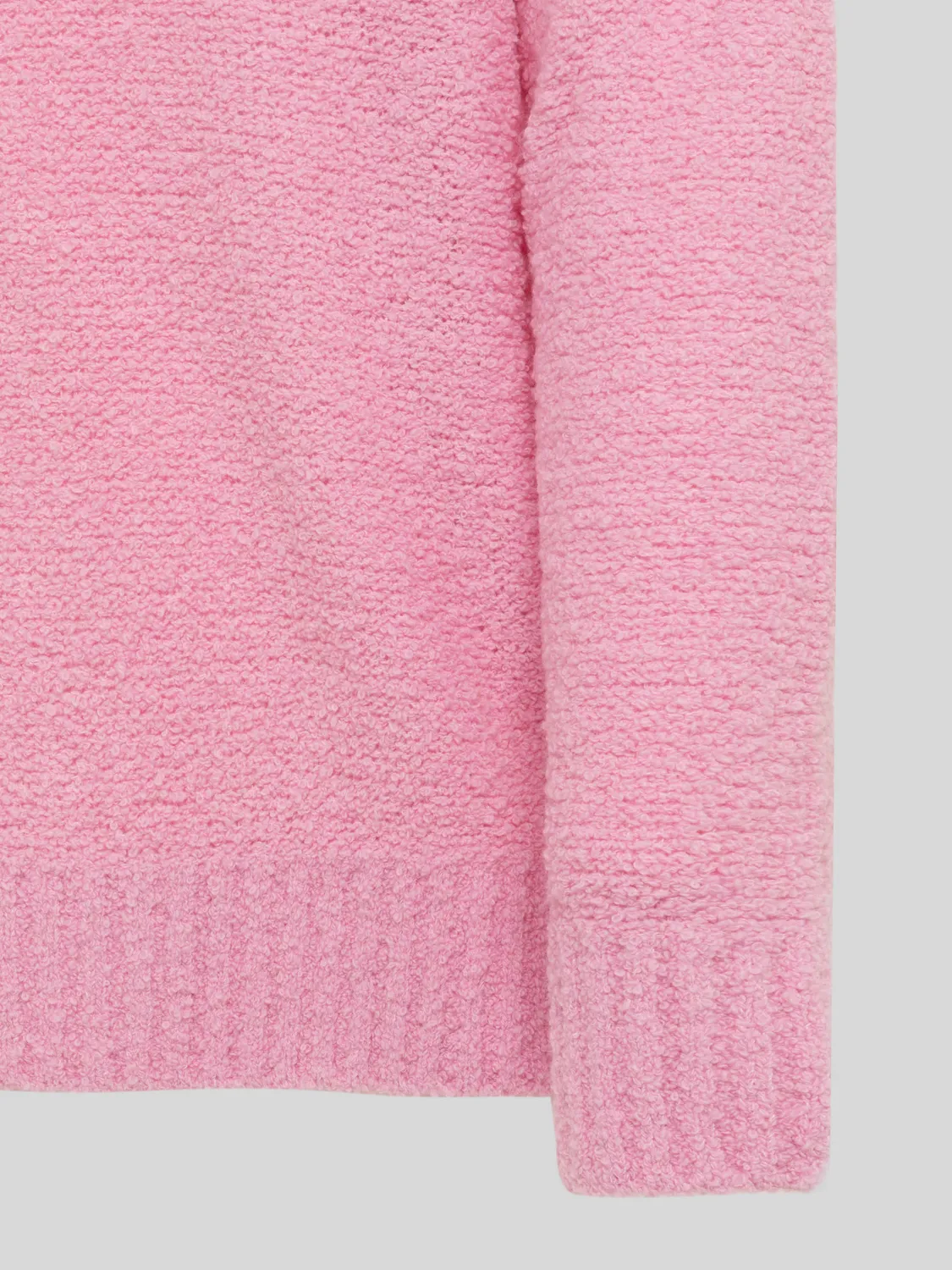 Laneus Boxy polo polotrøje pink uld