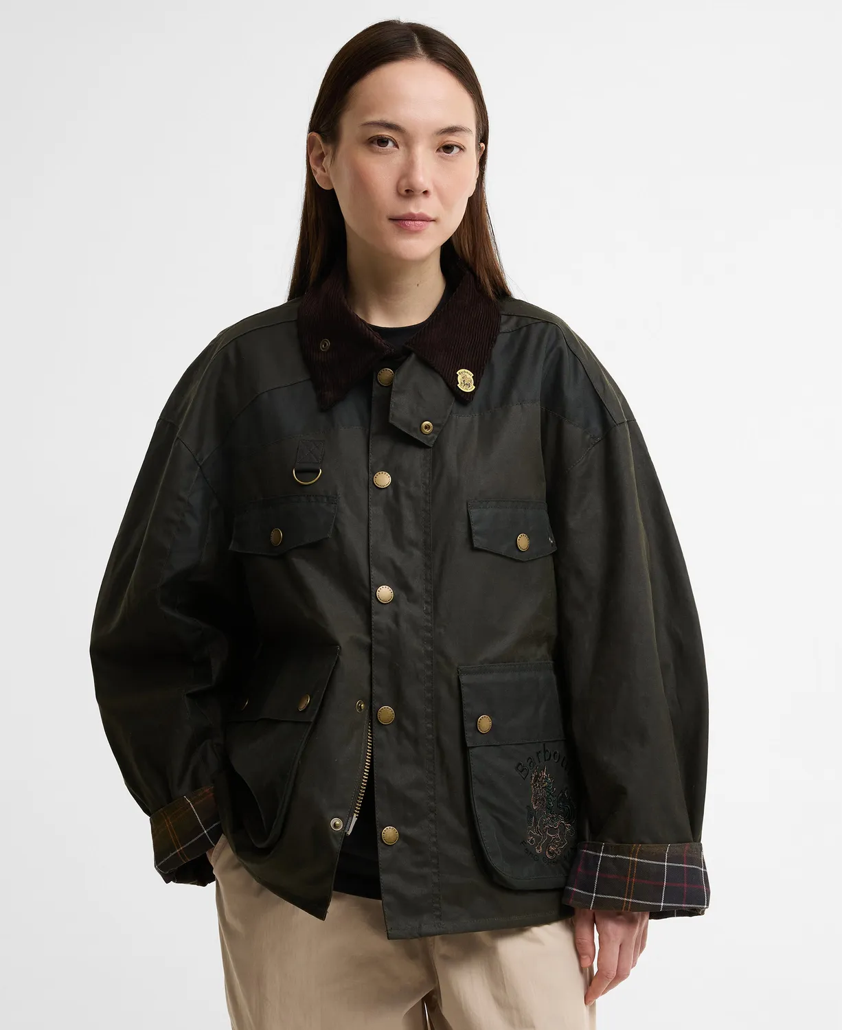 Barbour Feng Chen Wang Porter Wax voksjakke unisex