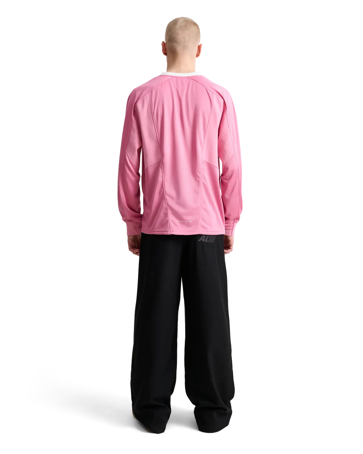 Alis Nikola longsleeve pink broderi løs
