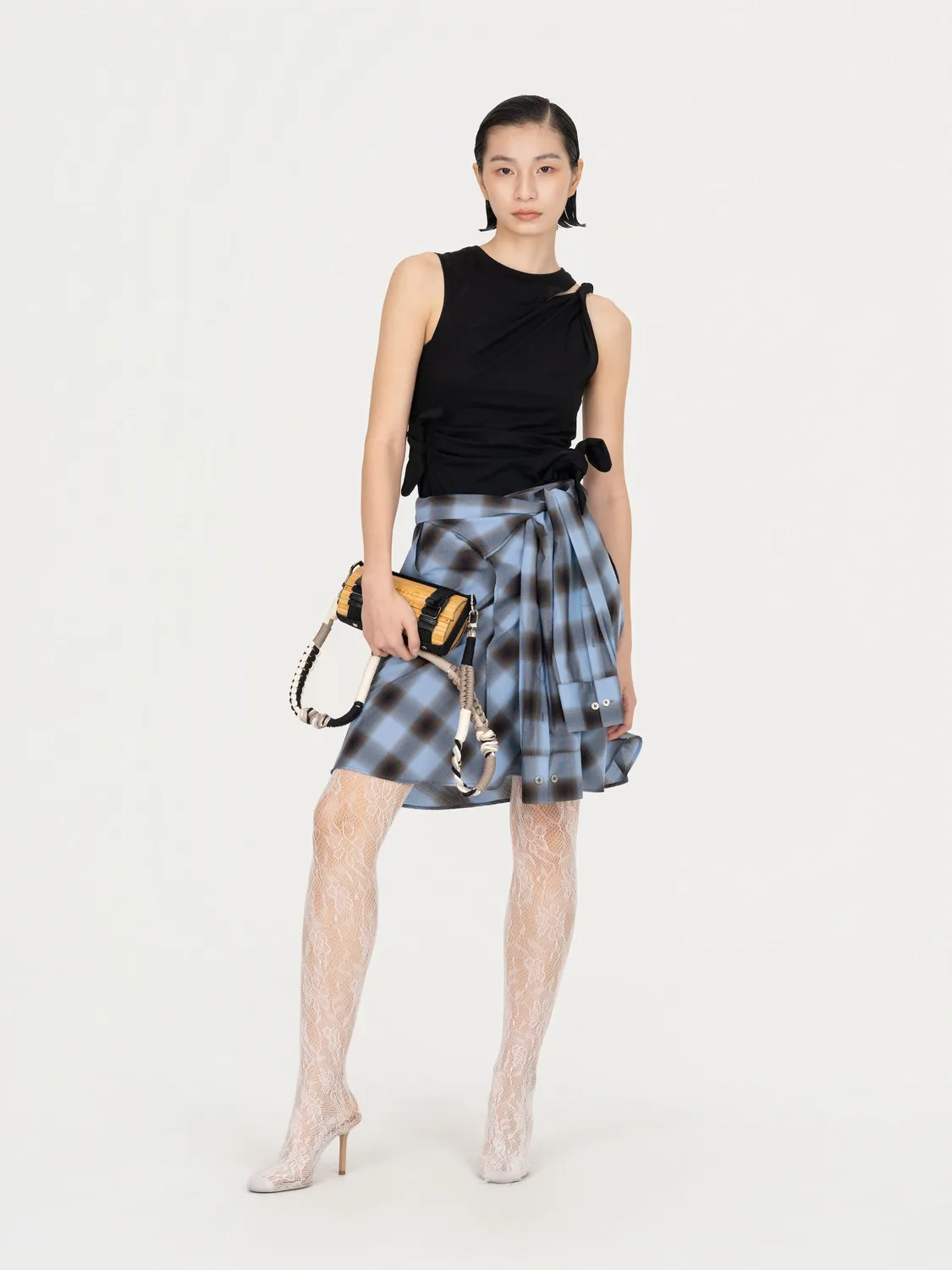 Feng Chen Wang Deconstruction wrap nederdel