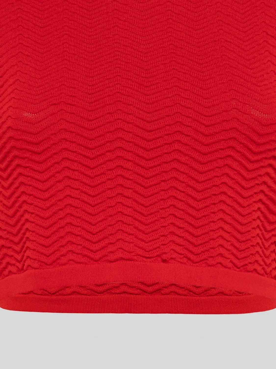 Laneus Knitted Top rød viskose slim fit