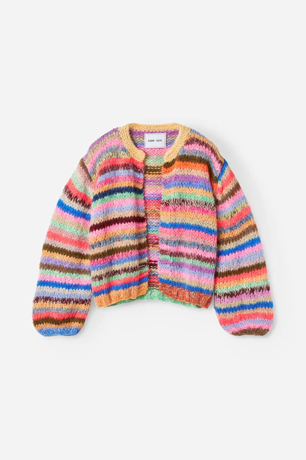 DAWNXDARE Gabi DS 900 Multi cardigan kulørt deadstock