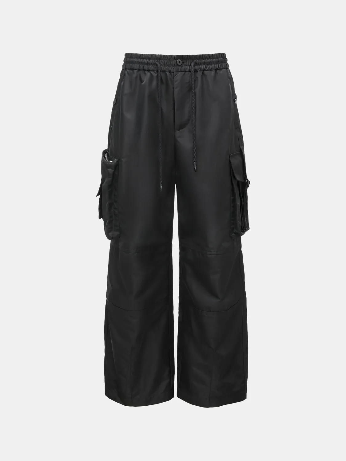 Feng Chen Wang Multi-Pocket nylon cargobukser sort