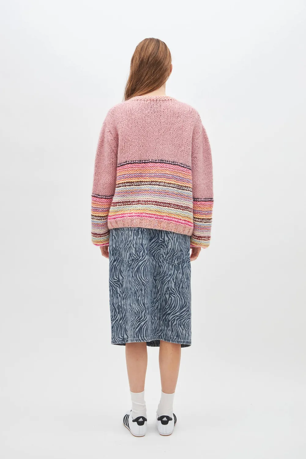 DAWNXDARE Gabi 800 Candy Stripes strikcardigan