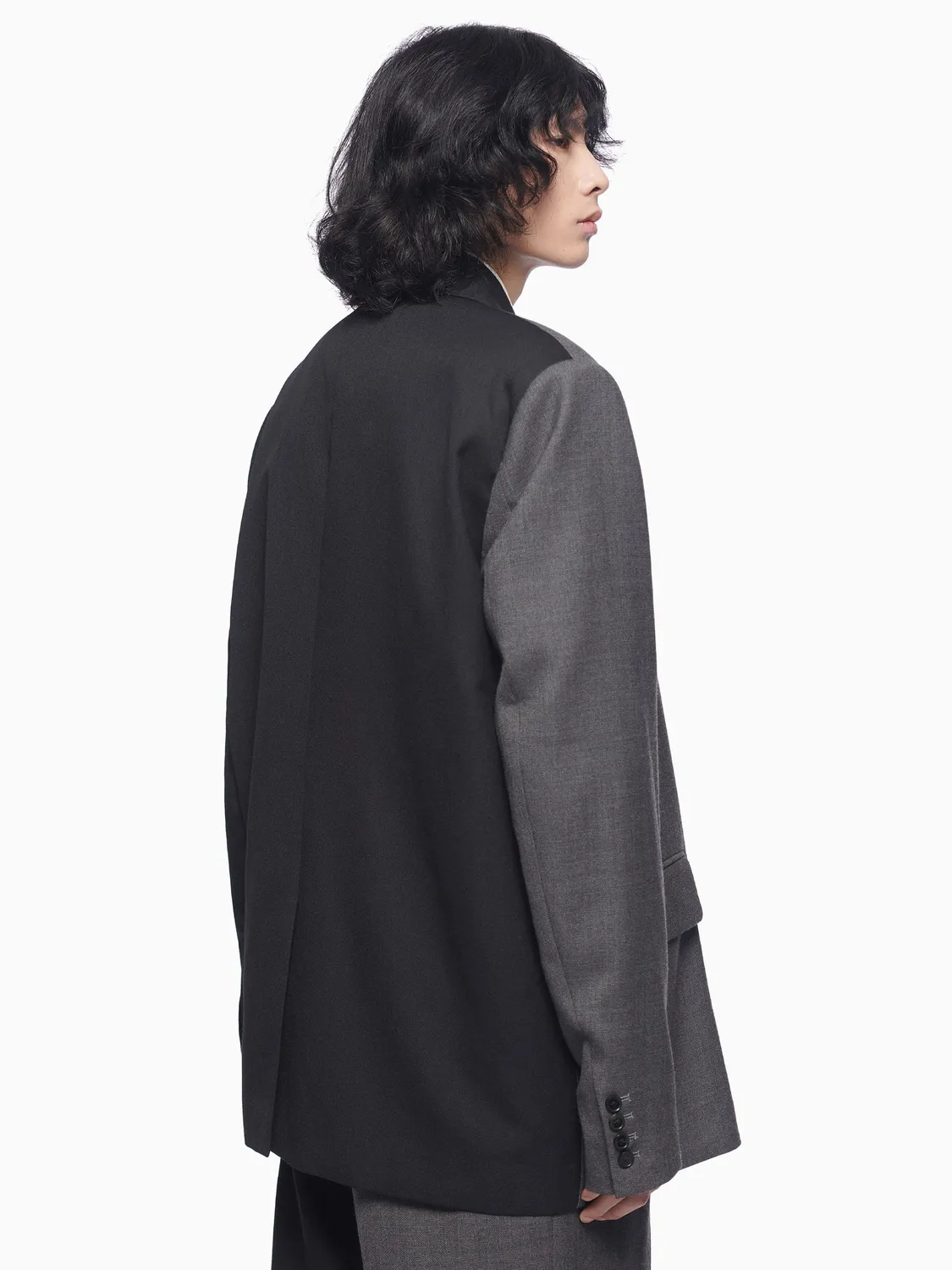 Feng Chen Wang Deconstructed Wool blazer uld