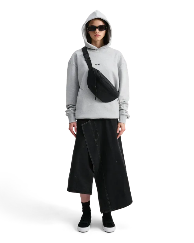 Alis Alta bæltetaske Washed Black bomuld