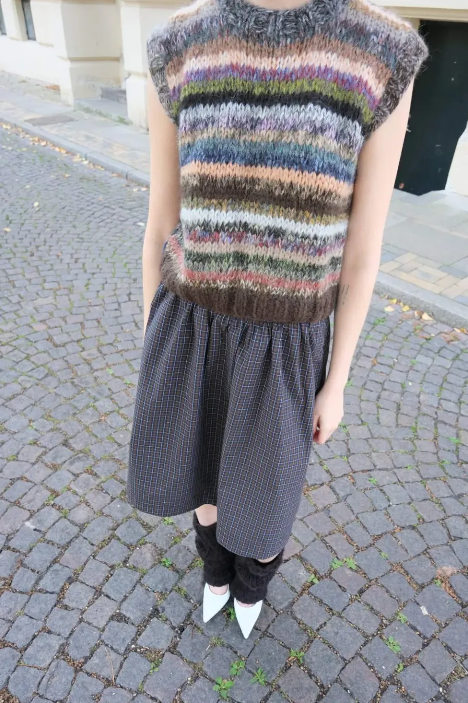 DAWNXDARE Cooper DS 990 strikvest mørk mohair