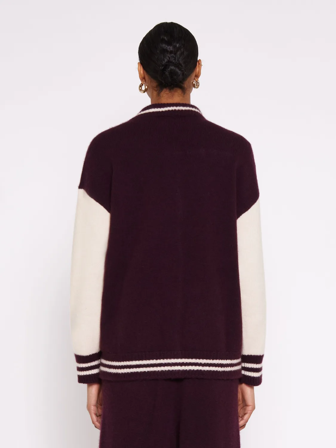 Laneus bomberjakke fico cashmere silke dame