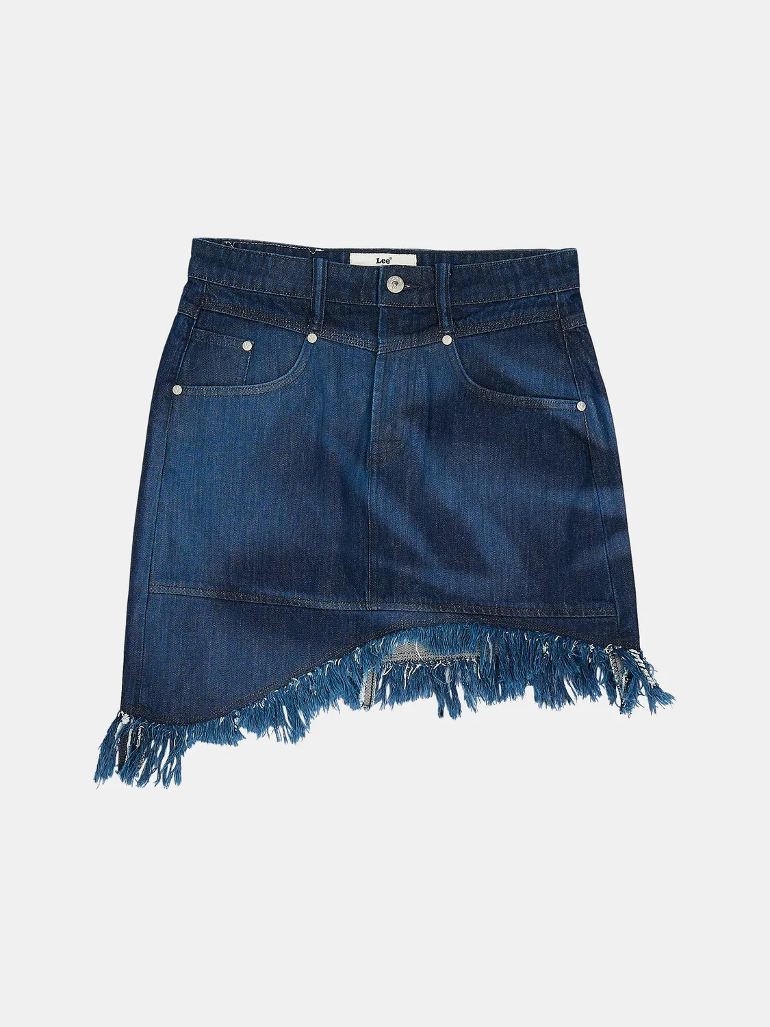 Lee x Feng Chen Wang Women denimnederdel mørk asymmetrisk