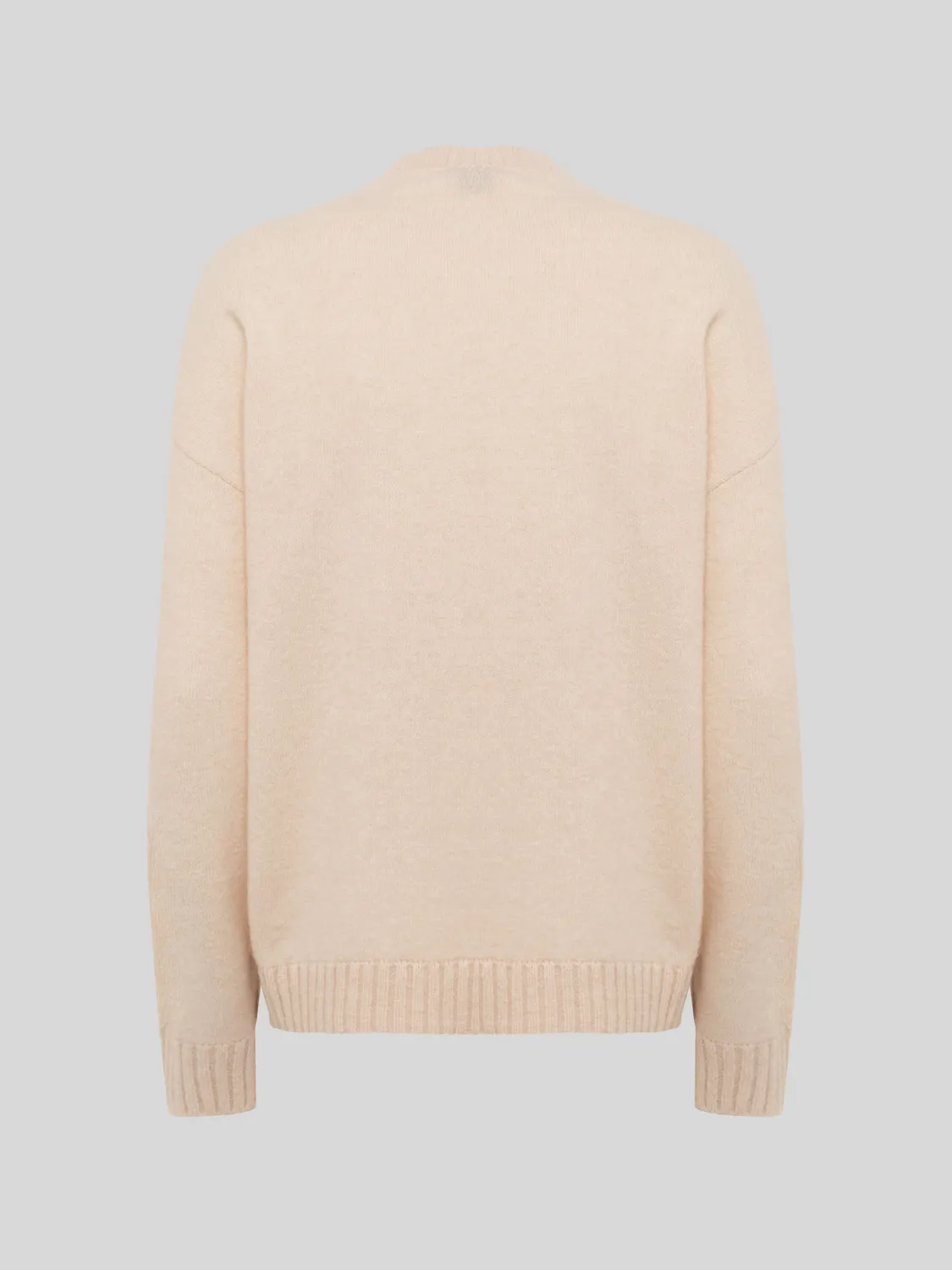 Laneus Cashmere Silk sweater cream kashmir