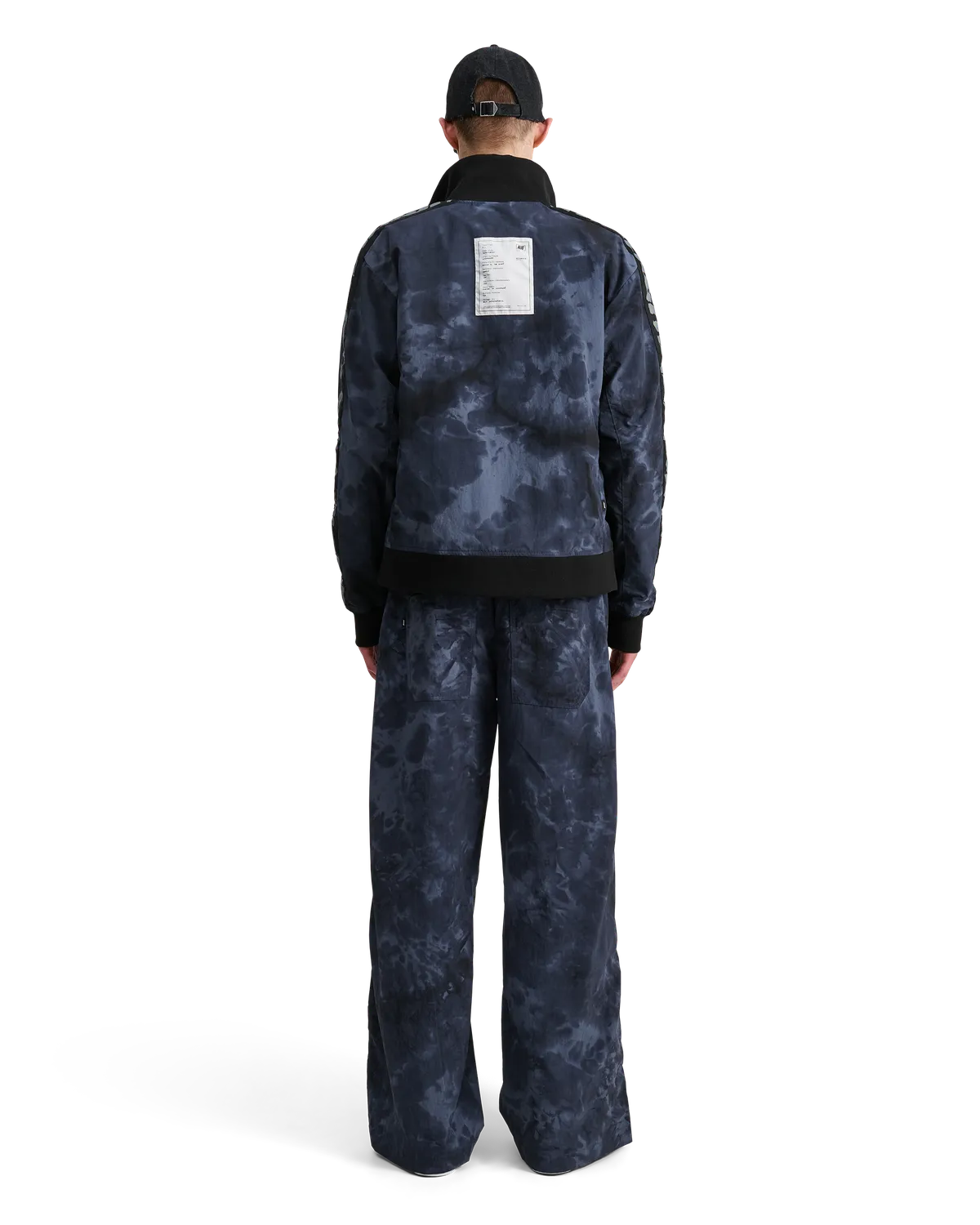 Alis Koston kasket washed black bomuld