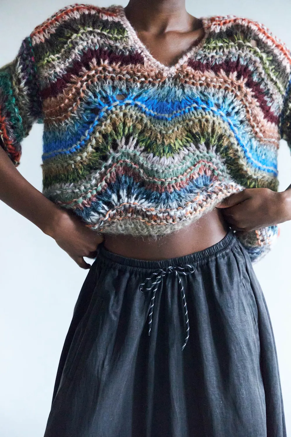DAWNXDARE ELSA DS 990 pullover dark multi