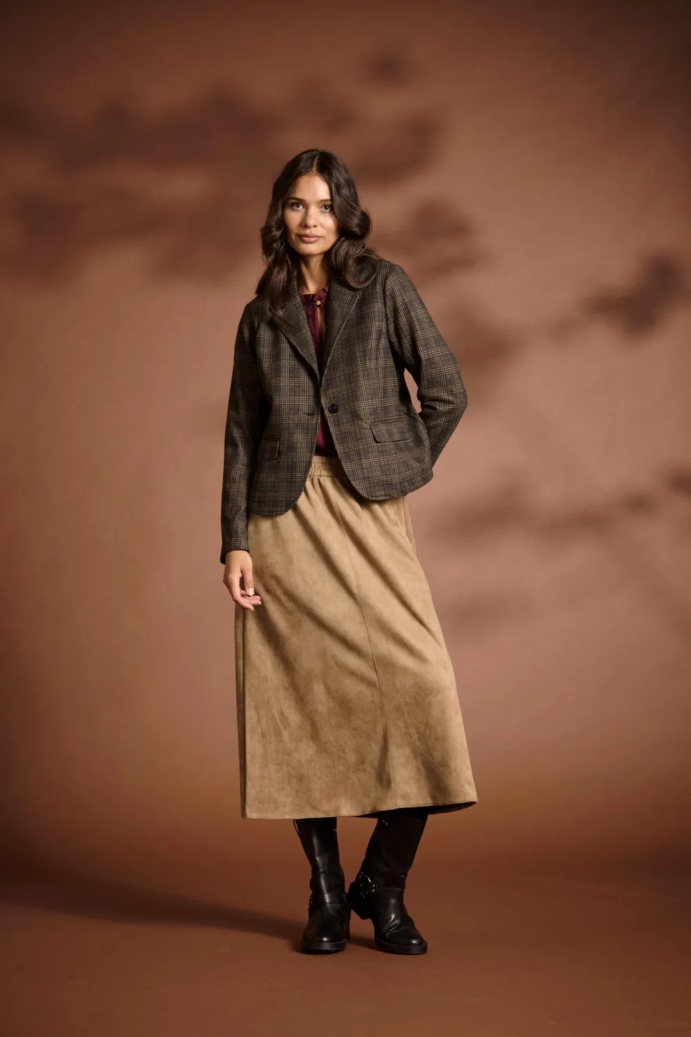 IN FRONT Nete blazer ternet