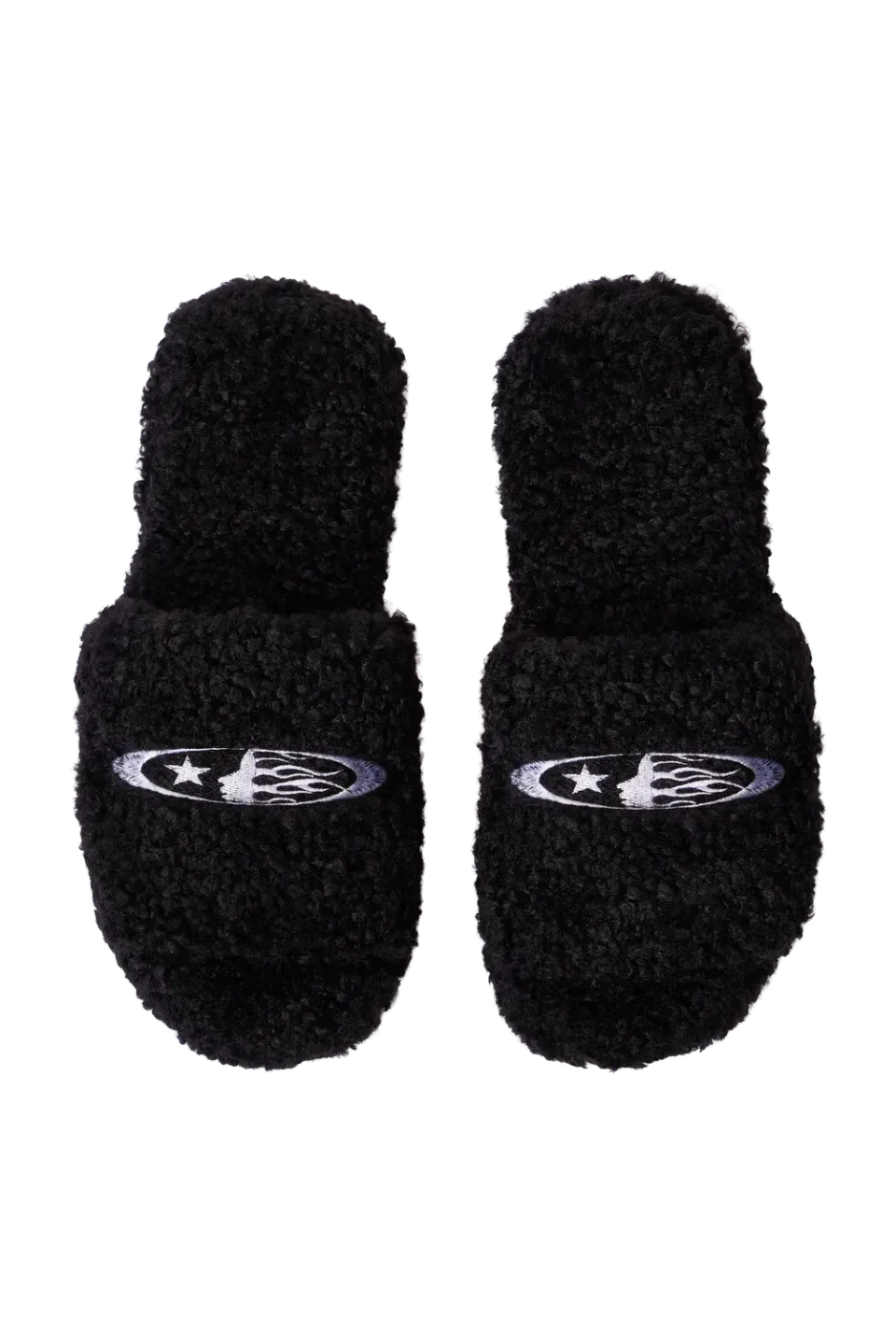 Hellstar Logo Slides sort med broderi