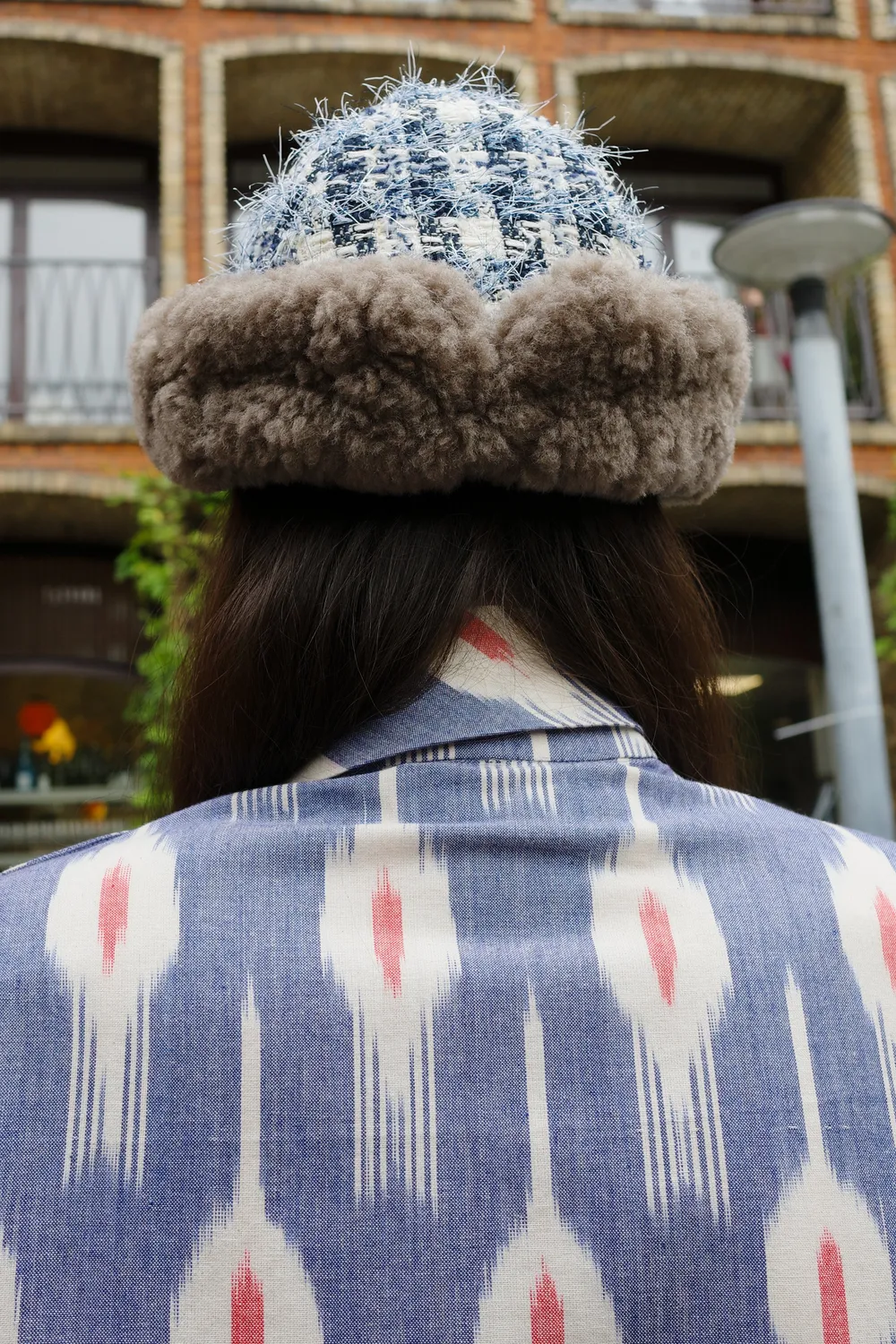 Caro Editions Garden Hat havehat fake fur Medium