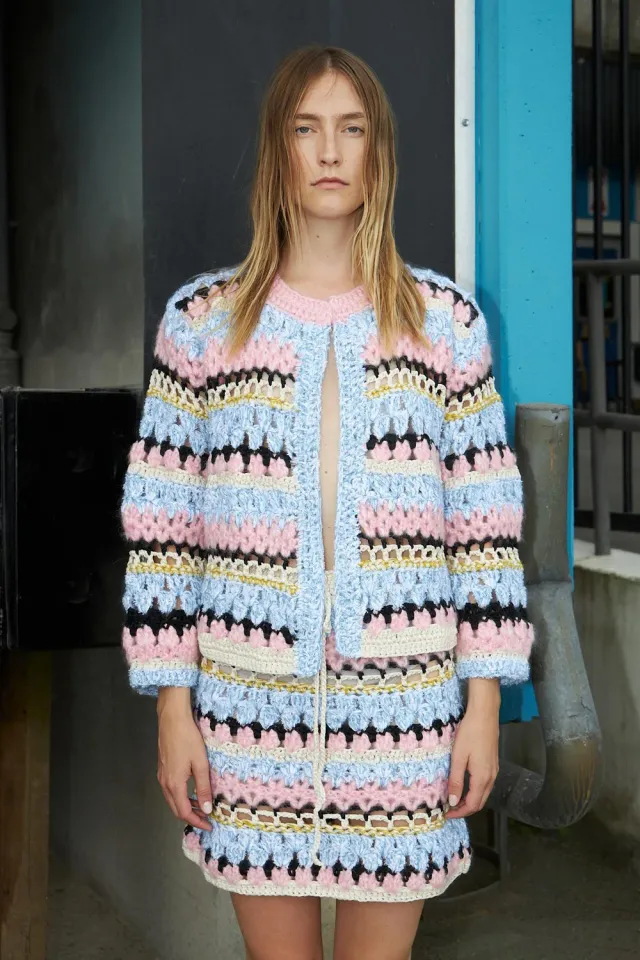 DAWNXDARE Gabi 900 cardigan multi bomuld