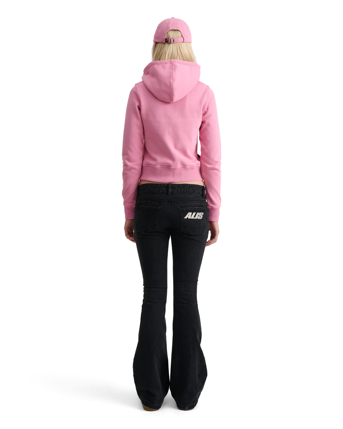 Alis Koston cap pink bomuld broderi