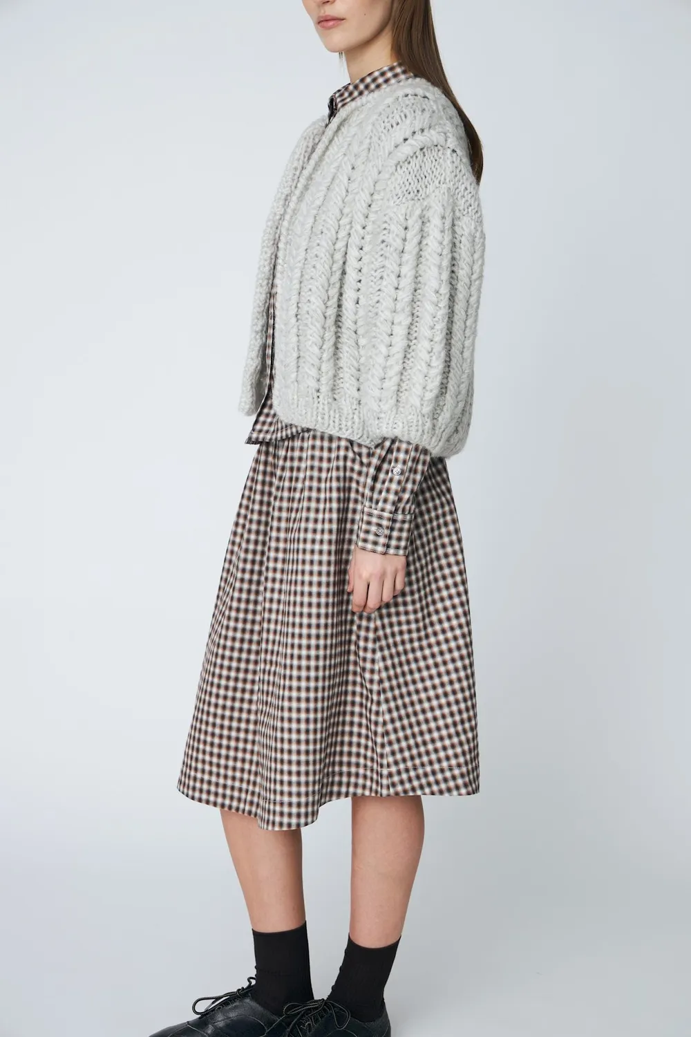 DAWNXDARE Annie cardigan strikcardigan vaporous fletstrik