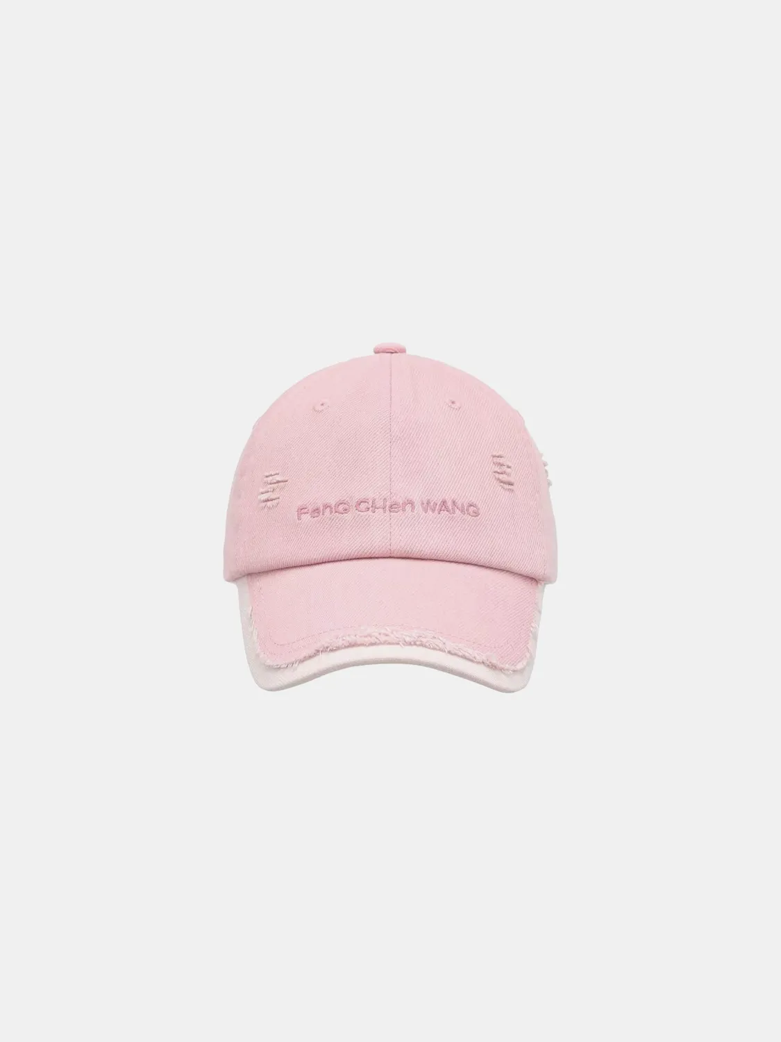 Feng Chen Wang Pink Denim baseball cap lyserød denim