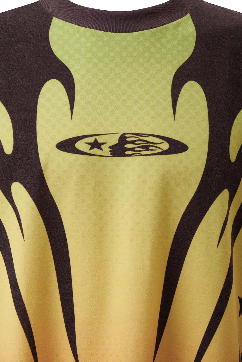 Hellstar Moto Jersey gul langærmet