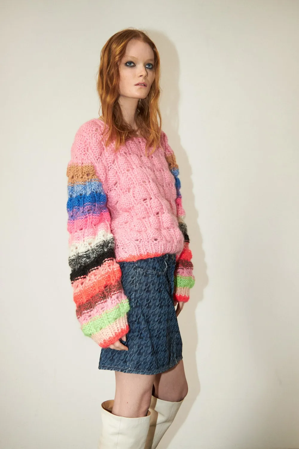DAWNXDARE Angel Shade 900 Multi sweater multifarvet