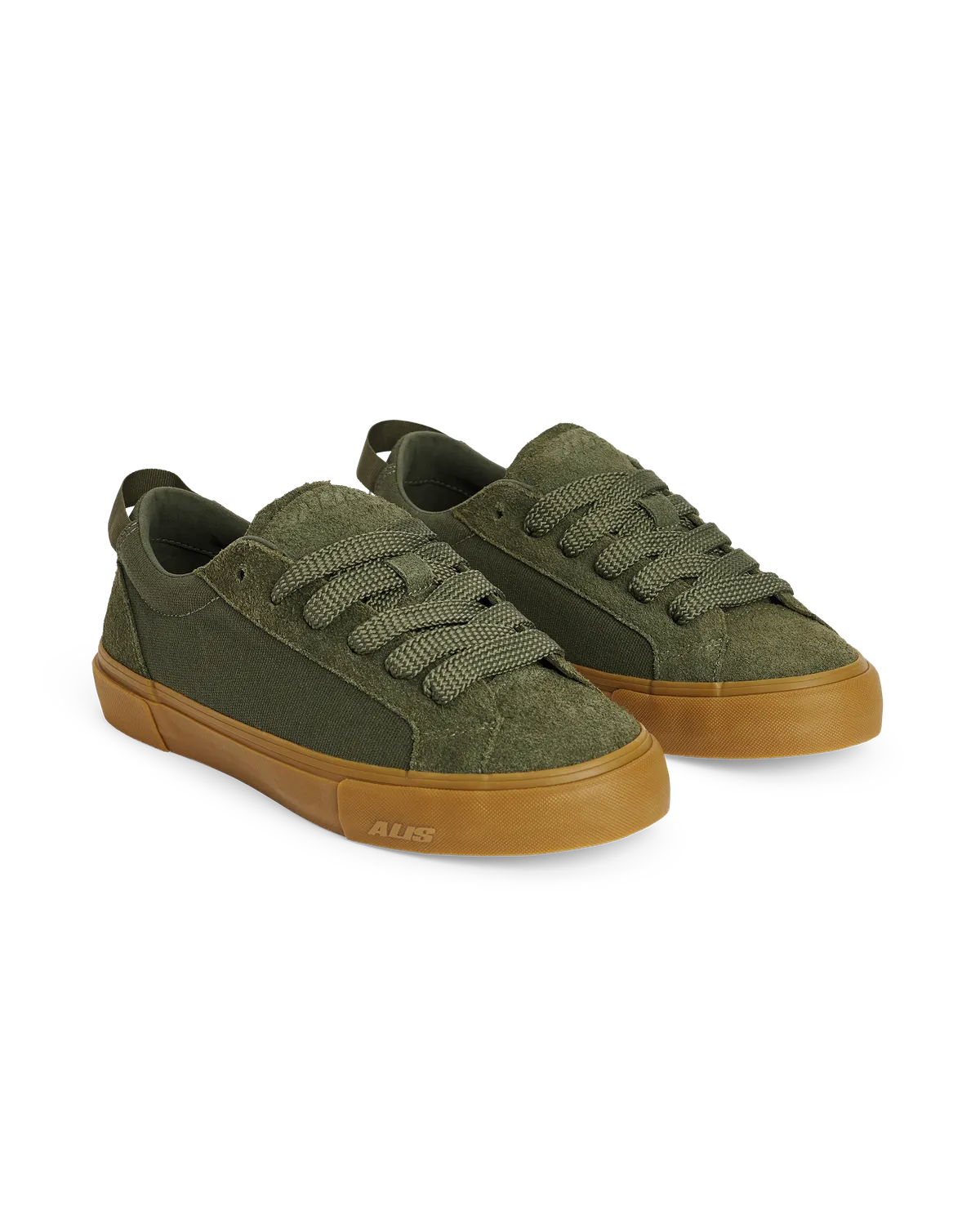 Alis Icon Okie sneakers oliven brun sål