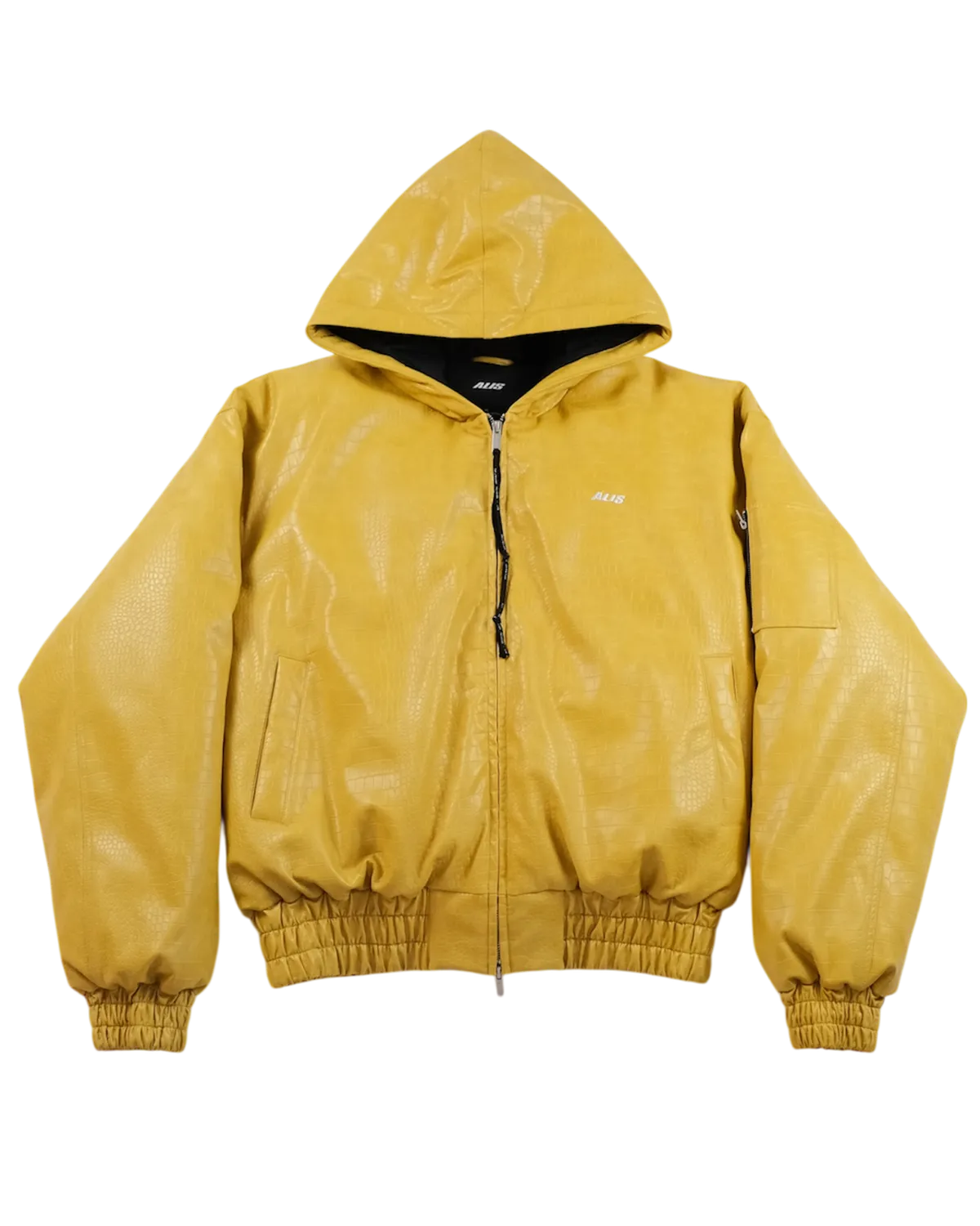 Alis Hoiy oversized bomberjakke gul nylon