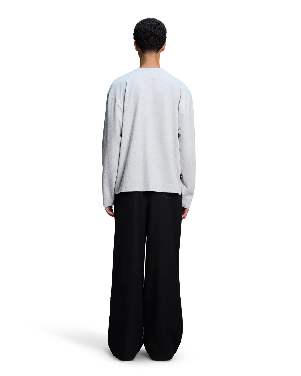 Alis Joshua langærmet t-shirt Grey Melange