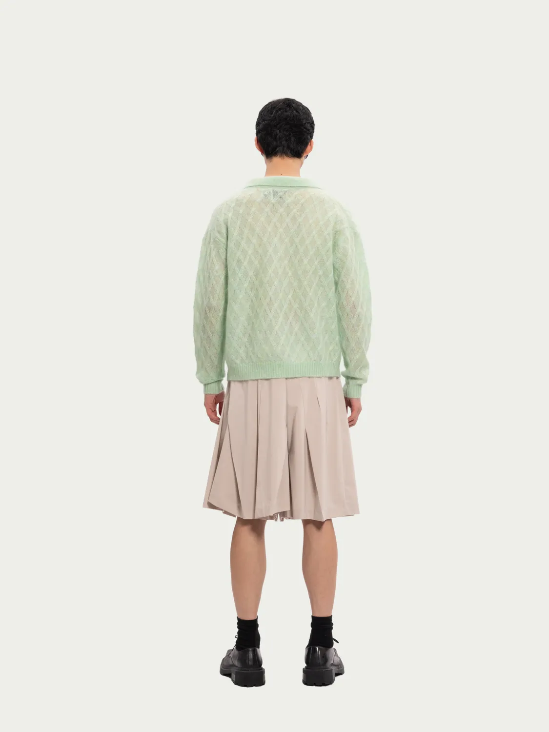 Feng Chen Wang Knited Cardigan strikcardigan S løs