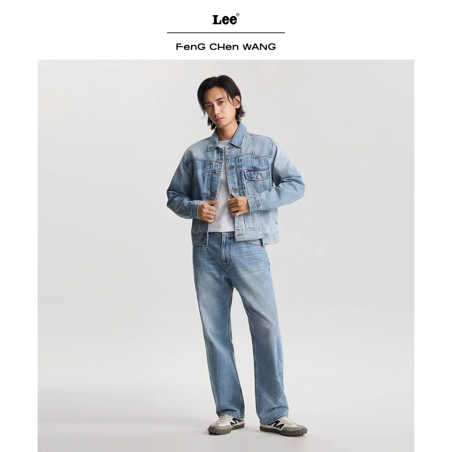 Lee x Feng Chen Wang Men Jeans denim str 29-33