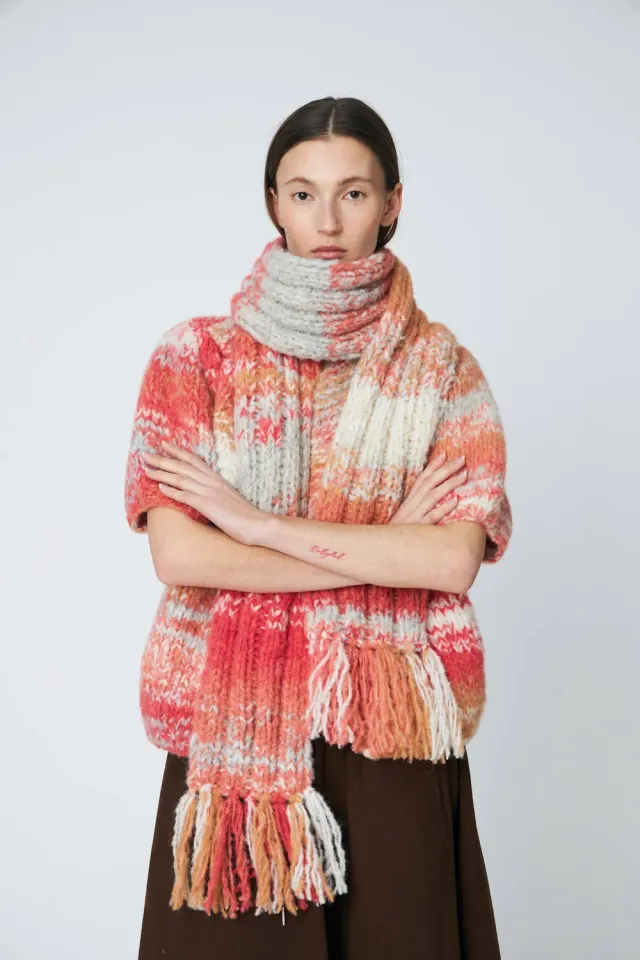 DAWNXDARE EA Scarf 337 Garnet tørklæde alpaka