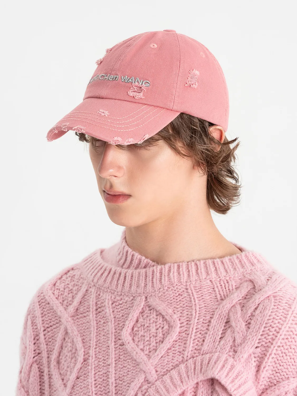 Feng Chen Wang Denim Cap denimkasket OS broderi