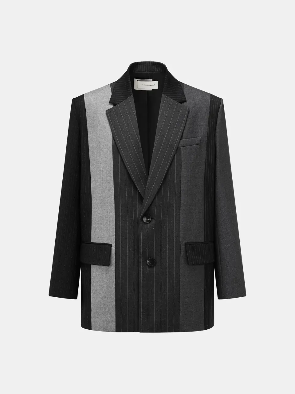 Feng Chen Wang Multi Panelled blazer jakke panel