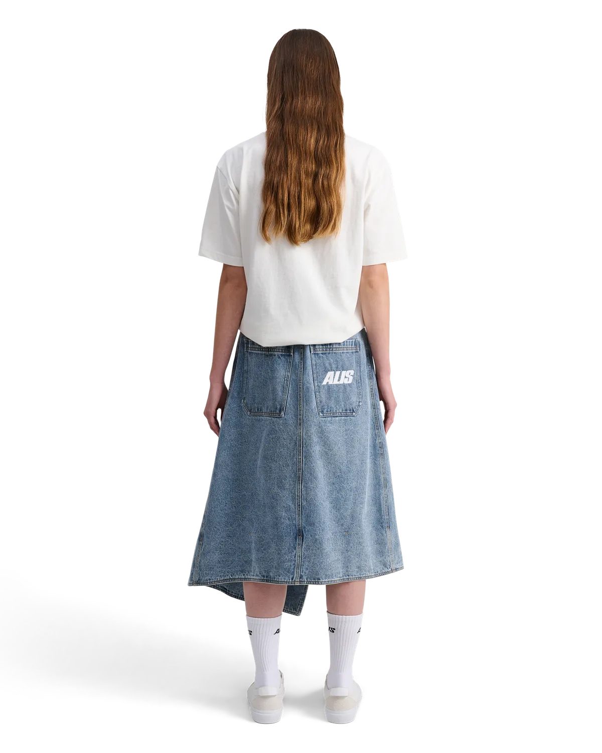 Alis Torey cropped t-shirt bomuld hvid
